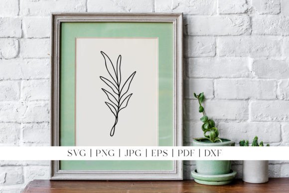 Leaf Line Art Botanical Plant Design Review for Real Projects