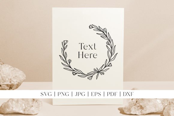 Leaf Wreath Border Botanical Frame Review for Real Projects