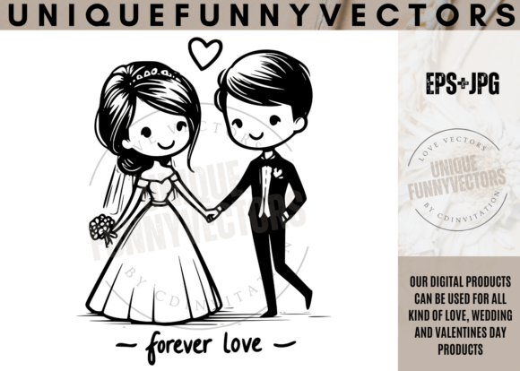 Love and Marriage Stick Figures SVG 87