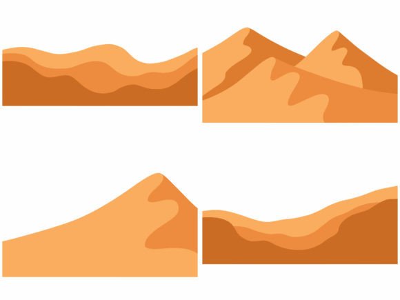 Wide Desert Sand Design Background